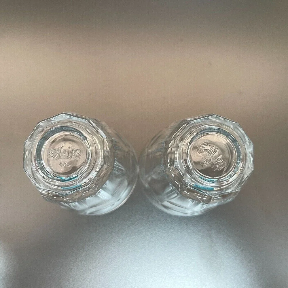 Palaks Pasabahce‎ Rocks Glasses Clear Glass Panels 4 1/8